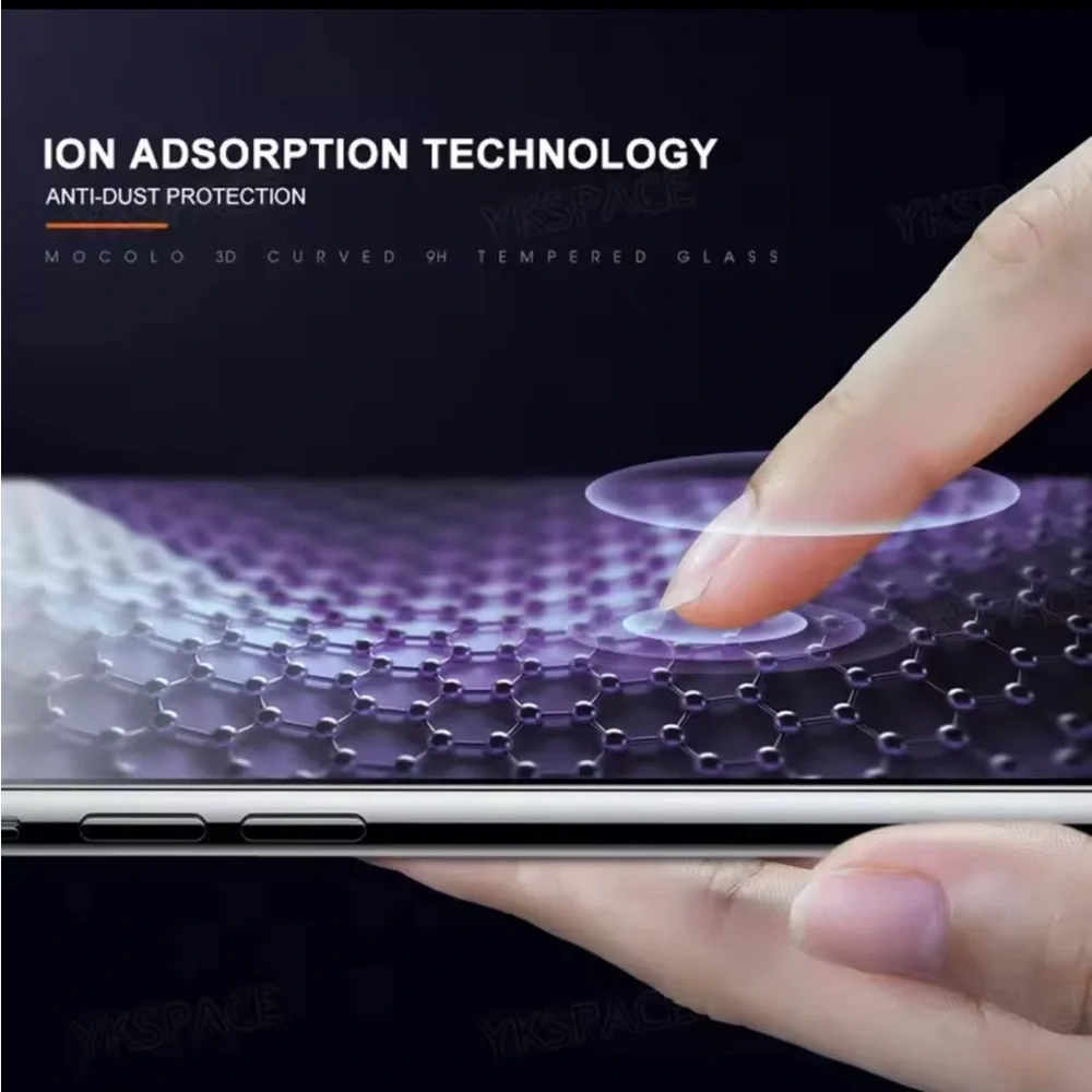Premium Tempered Glass Screen Protector with Anti-blue Light for iPhone 12/Pro